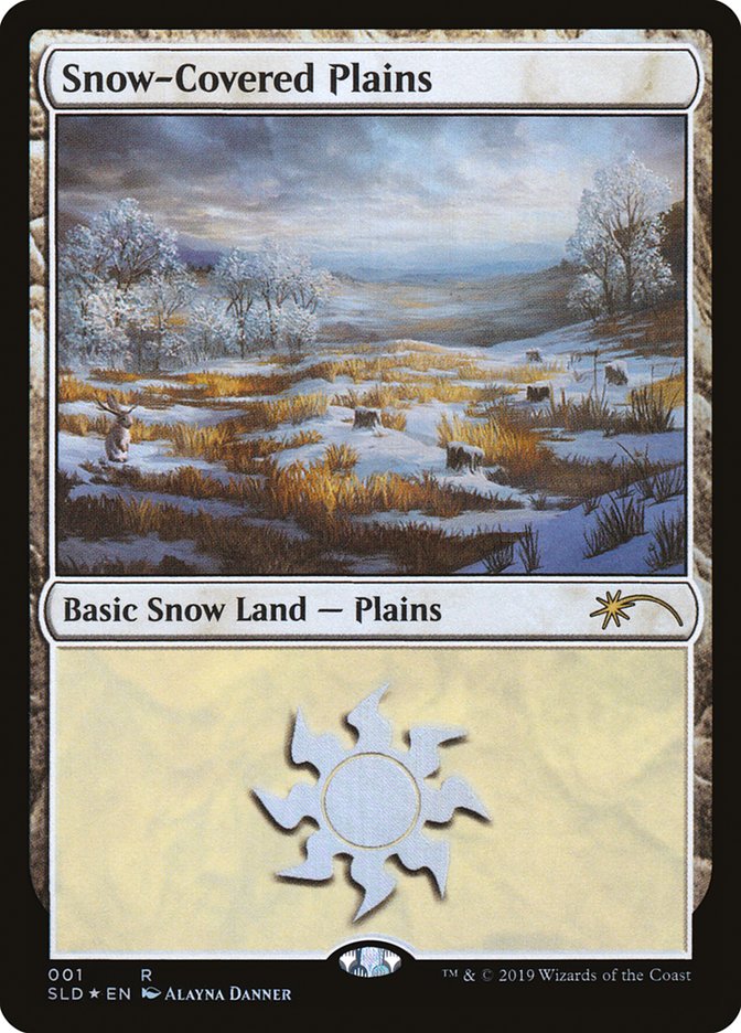 Snow-Covered Plains (001) [Secret Lair Drop Series] | Good Games North