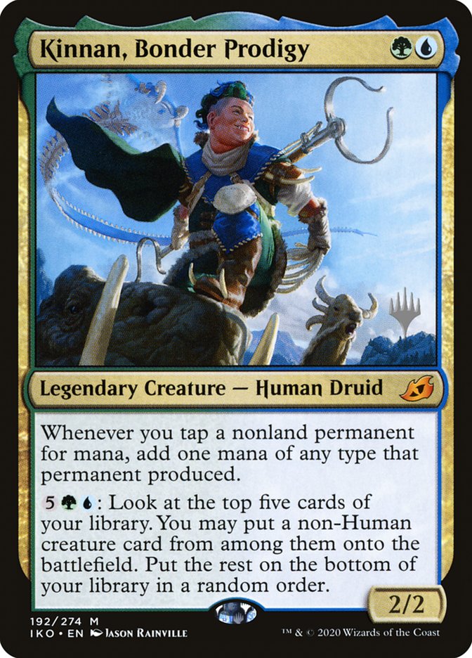 Kinnan, Bonder Prodigy (Promo Pack) [Ikoria: Lair of Behemoths Promos] | Good Games North