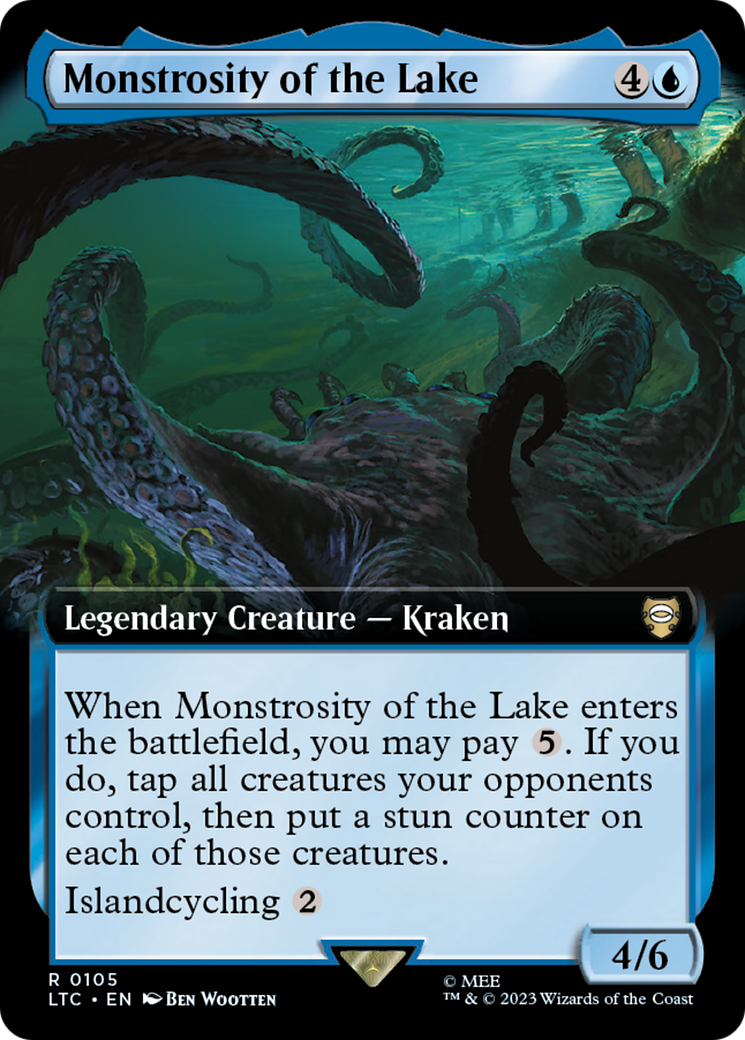 Monstrosity of the Lake (Extended Art) [The Lord of the Rings: Tales of Middle-Earth Commander] | Good Games North