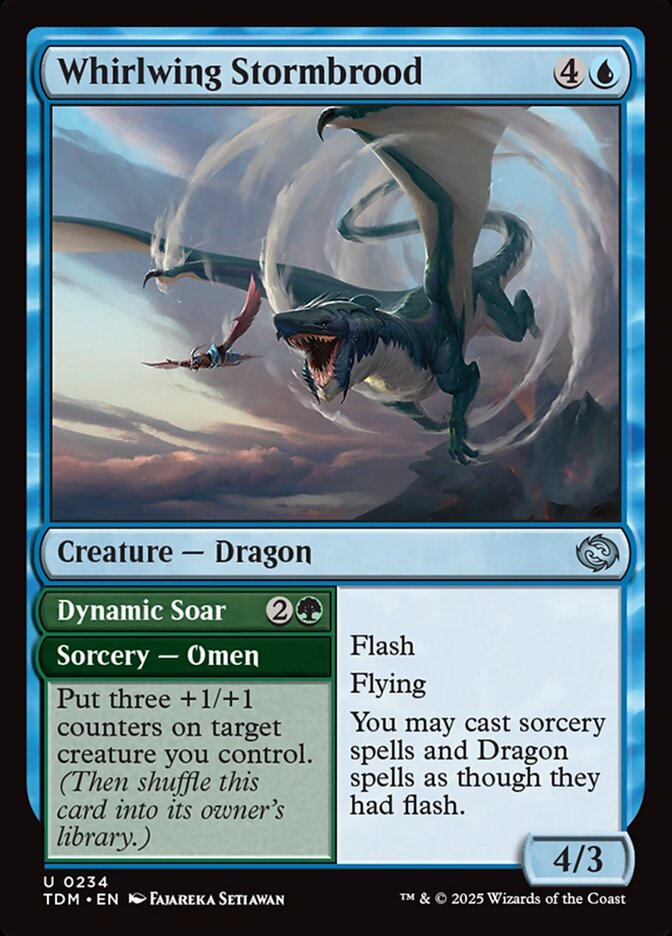 Whirlwing Stormbrood // Dynamic Soar 234 (Tarkir: Dragonstorm)  | Good Games North