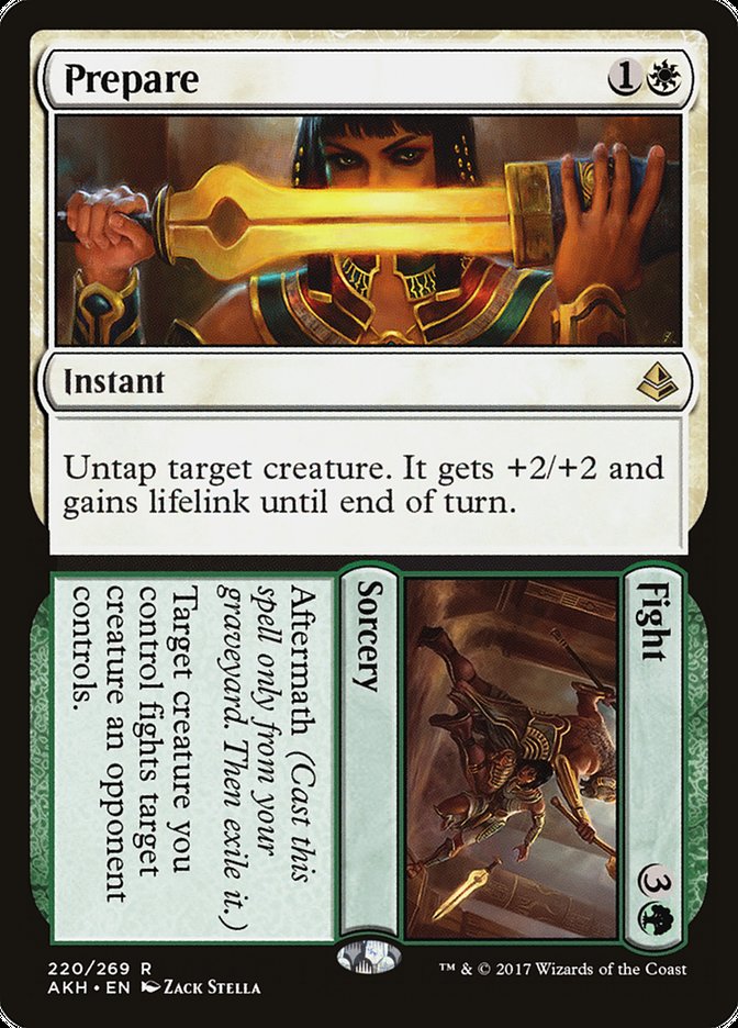 Prepare // Fight 220/269 (Amonkhet)  | Good Games North