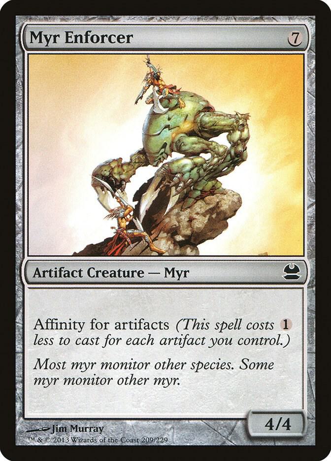 Myr Enforcer 209 (Modern Masters)  - Foil | Good Games North