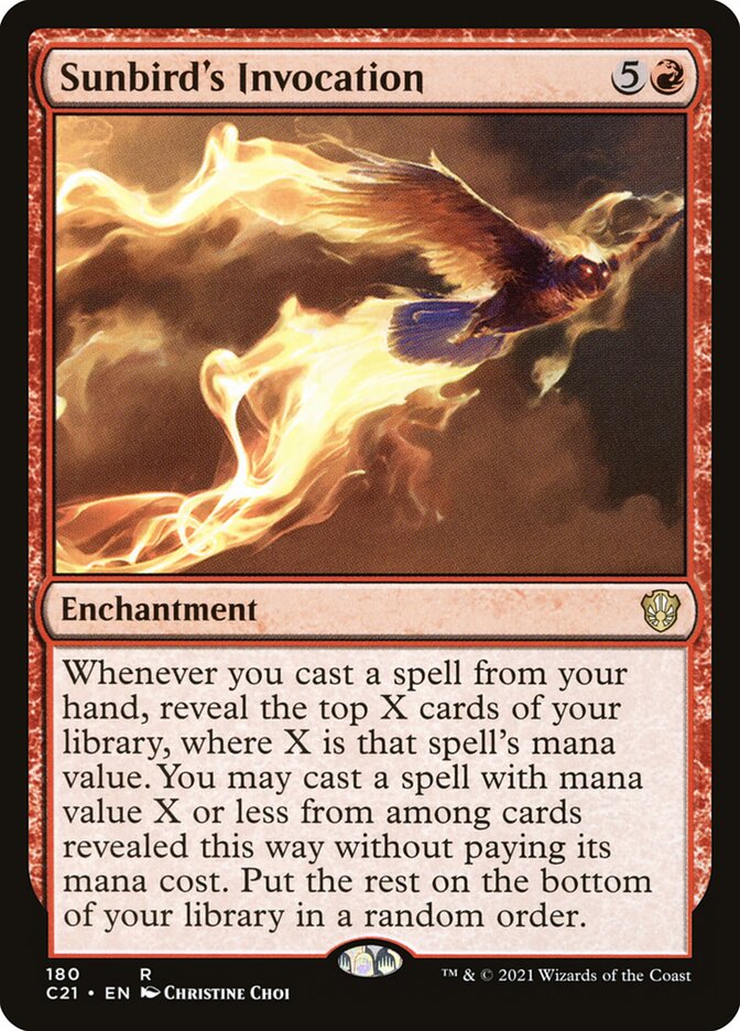 Sunbird's Invocation (Commander 2021)  | Good Games North
