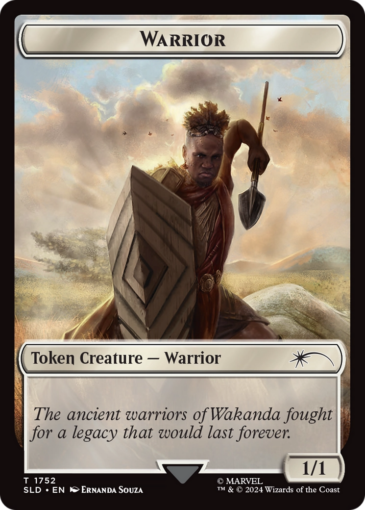 Warrior Token [Secret Lair Drop Series] | Good Games North