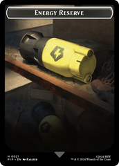 Energy Reserve // Clue Double-Sided Token [Fallout Tokens] | Good Games North