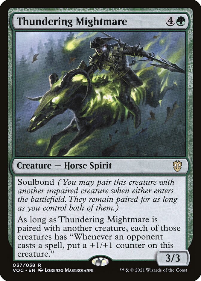 Thundering Mightmare 37/38 (Commander: Innistrad: Crimson Vow)  | Good Games North
