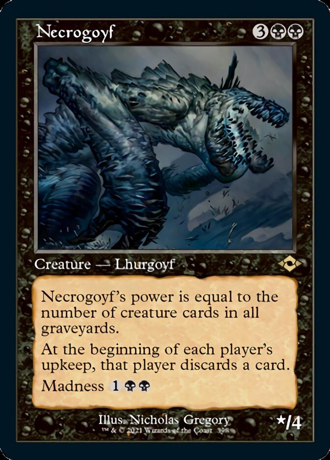 Necrogoyf (Retro Foil Etched) [Modern Horizons 2] | Good Games North