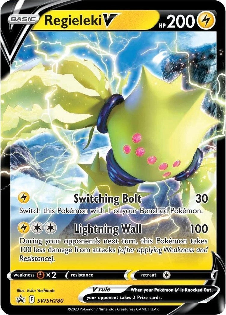 Regieleki V (SWSH280) [Sword & Shield: Black Star Promos] | Good Games North