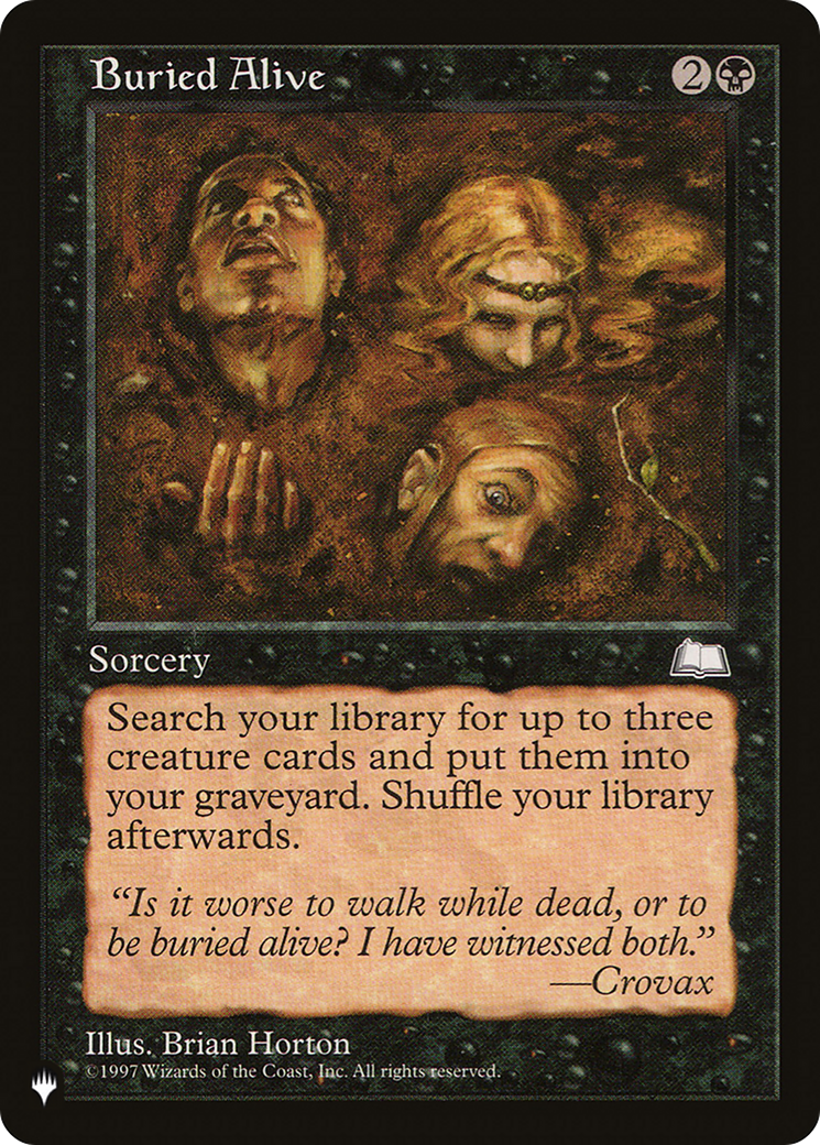 Buried Alive [The List] | Good Games North