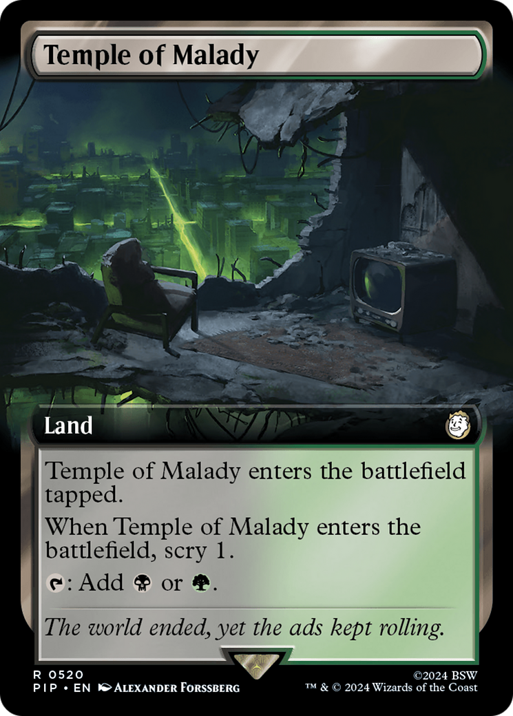 Temple of Malady (Extended Art) [Fallout] | Good Games North