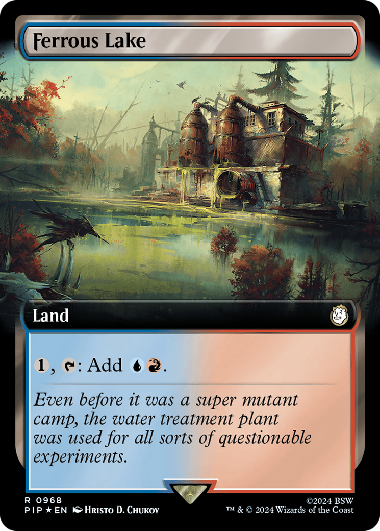 Ferrous Lake (Extended Art) (Surge Foil) [Fallout] | Good Games North