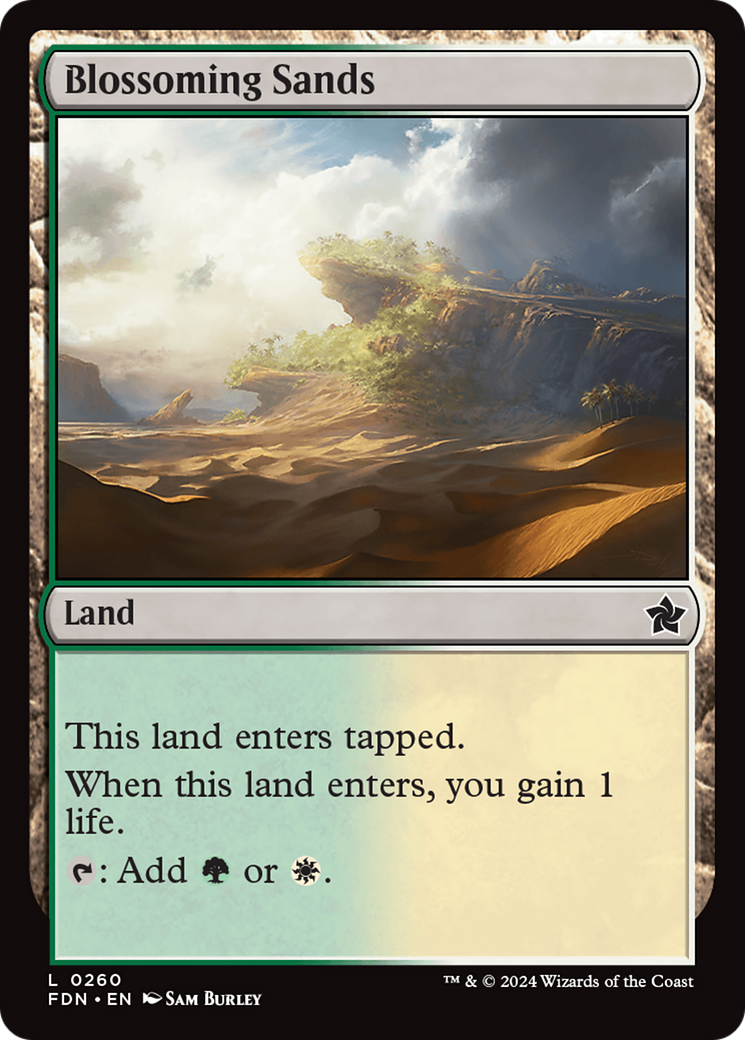Blossoming Sands [Foundations] | Good Games North
