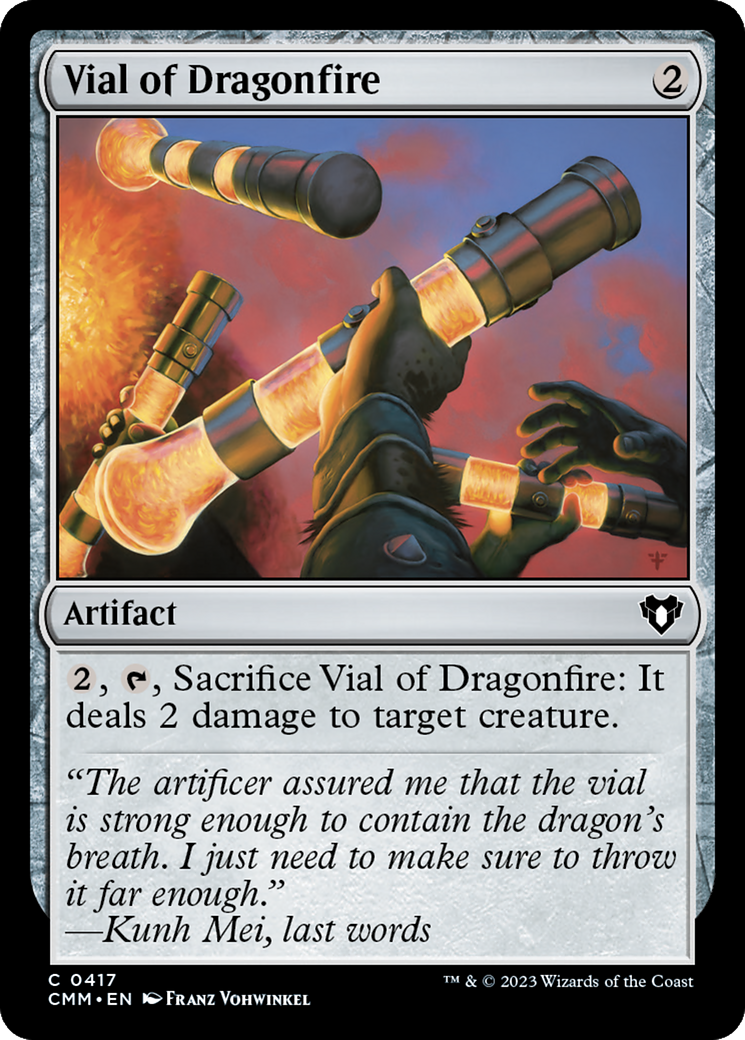 Vial of Dragonfire [Commander Masters] | Good Games North