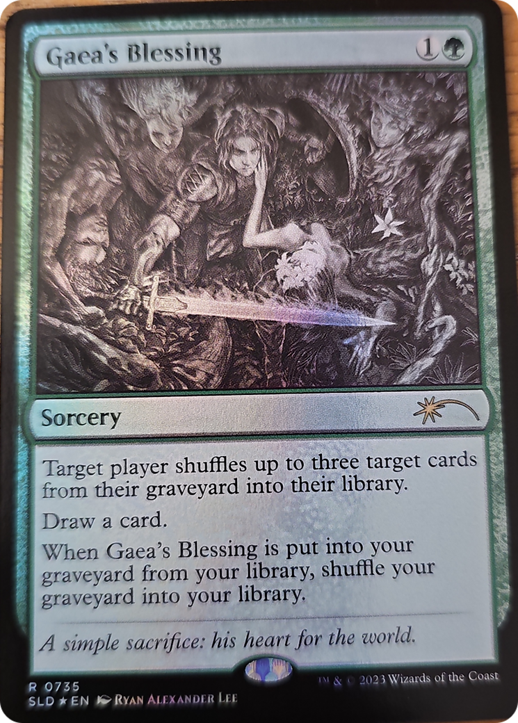 Gaea's Blessing (Sketch Showcase) [Secret Lair Drop Series] | Good Games North
