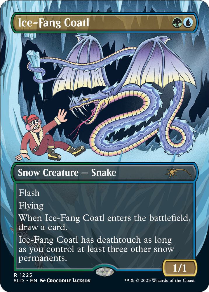 Ice Fang Coatl 1225 1225 (Secret Lair Drop Series)  - Foil | Good Games North