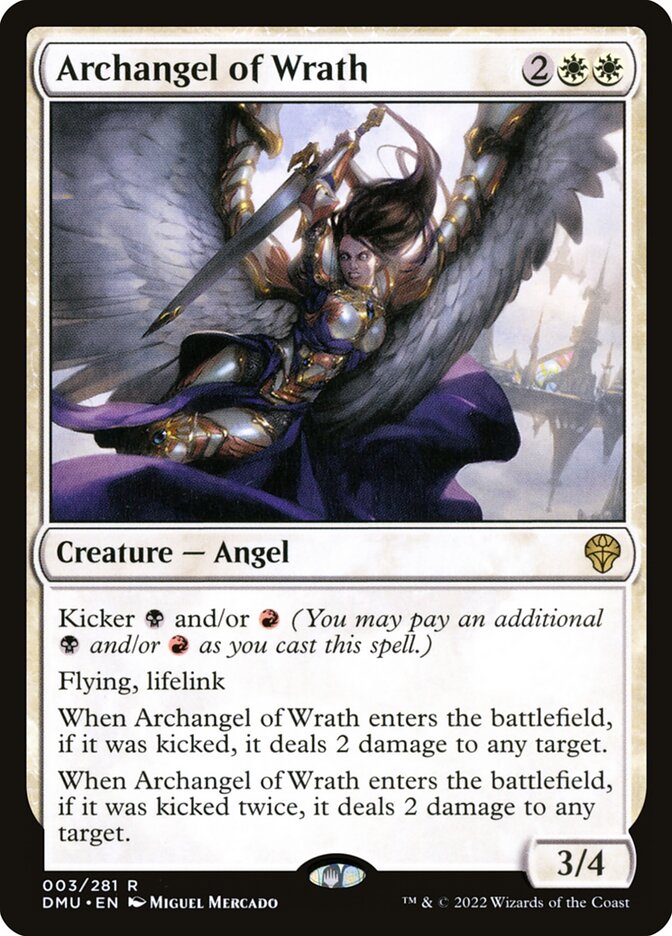 Archangel of Wrath (Dominaria United)  - Foil | Good Games North