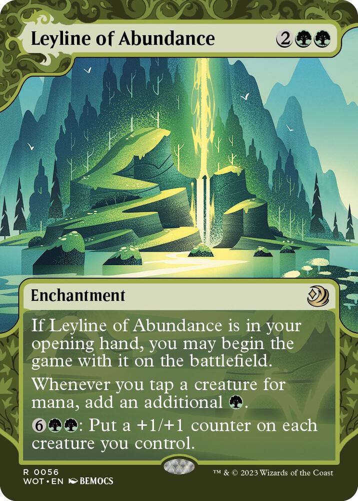 Leyline of Abundance 56/63 (Wilds of Eldraine: Enchanting Tales)  - Showcase | Good Games North