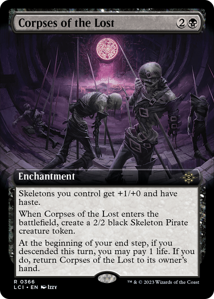 Corpses of the Lost (Extended Art) [The Lost Caverns of Ixalan] | Good Games North