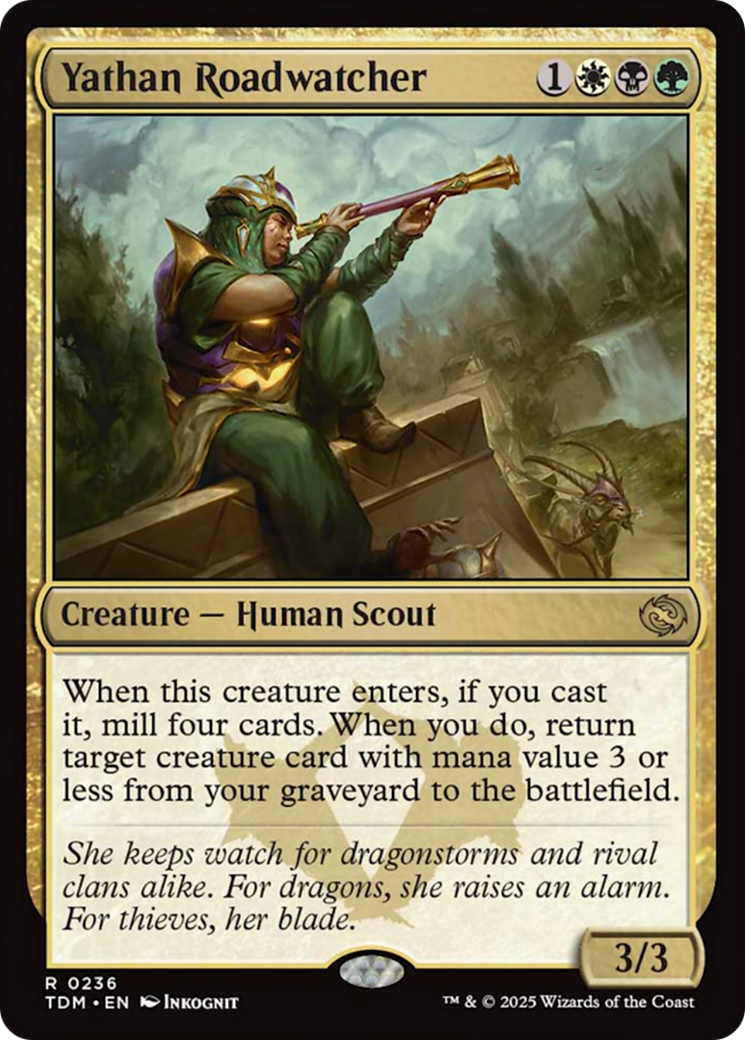 Yathan Roadwatcher [Tarkir: Dragonstorm] | Good Games North