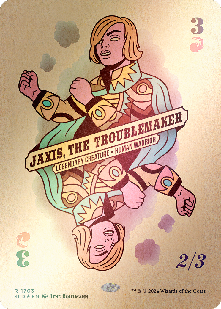 Jaxis, the Troublemaker (Rainbow Foil) [Secret Lair Drop Series] | Good Games North