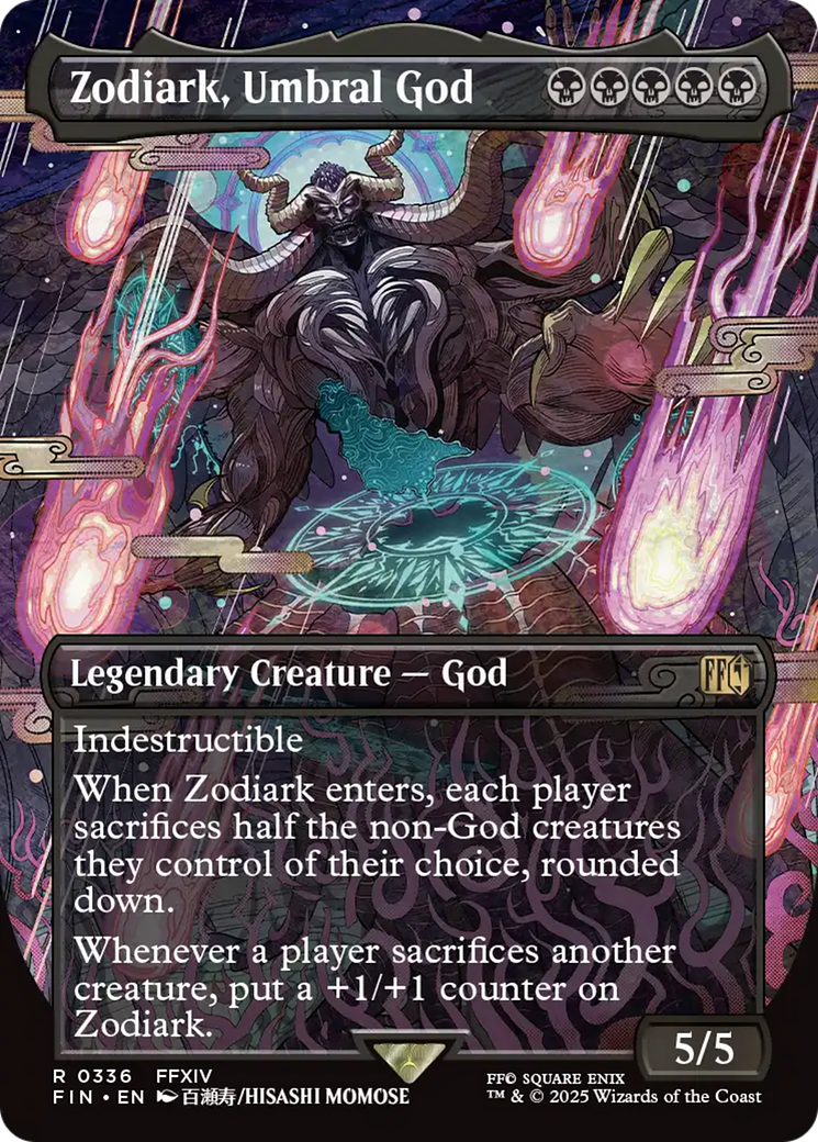 Zodiark, Umbral God (Borderless) [FINAL FANTASY] | Good Games North
