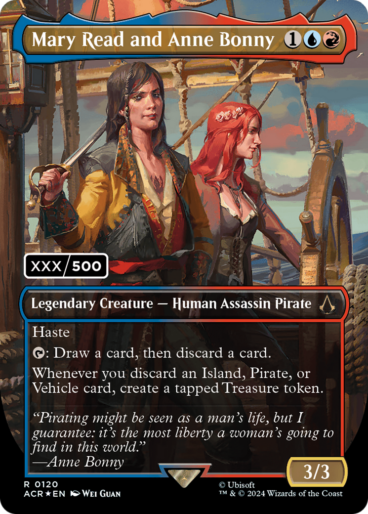 Mary Read and Anne Bonny (English) (Serial Numbered) [Assassin's Creed] | Good Games North