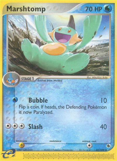 Marshtomp (40/109) [EX: Ruby & Sapphire] | Good Games North