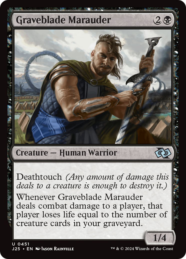 Graveblade Marauder [Foundations Jumpstart] | Good Games North