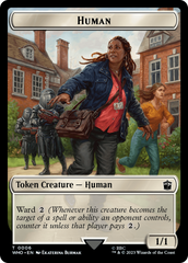 Human (0006) // Clue (0022) Double-Sided Token [Doctor Who Tokens] | Good Games North
