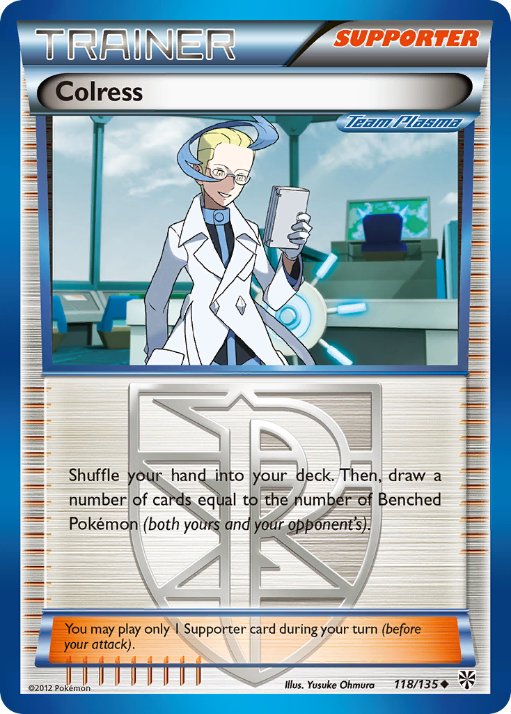 Colress (118/135) [Black & White: Plasma Storm] | Good Games North