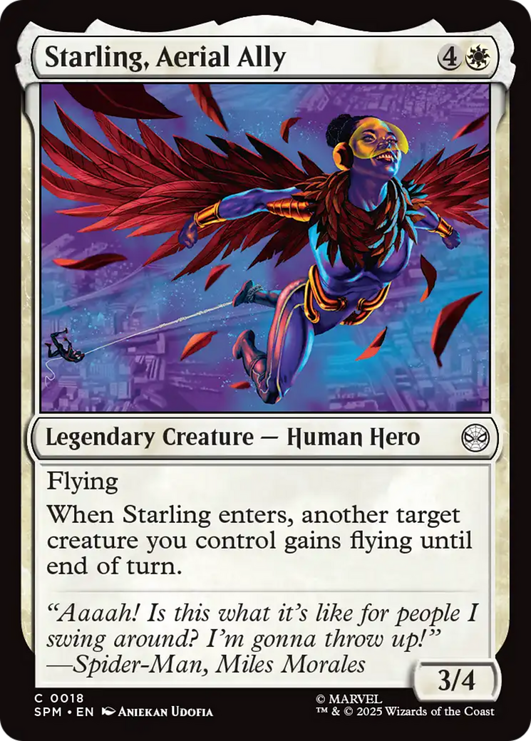 Starling, Aerial Ally [Marvel's Spider-Man] | Good Games North