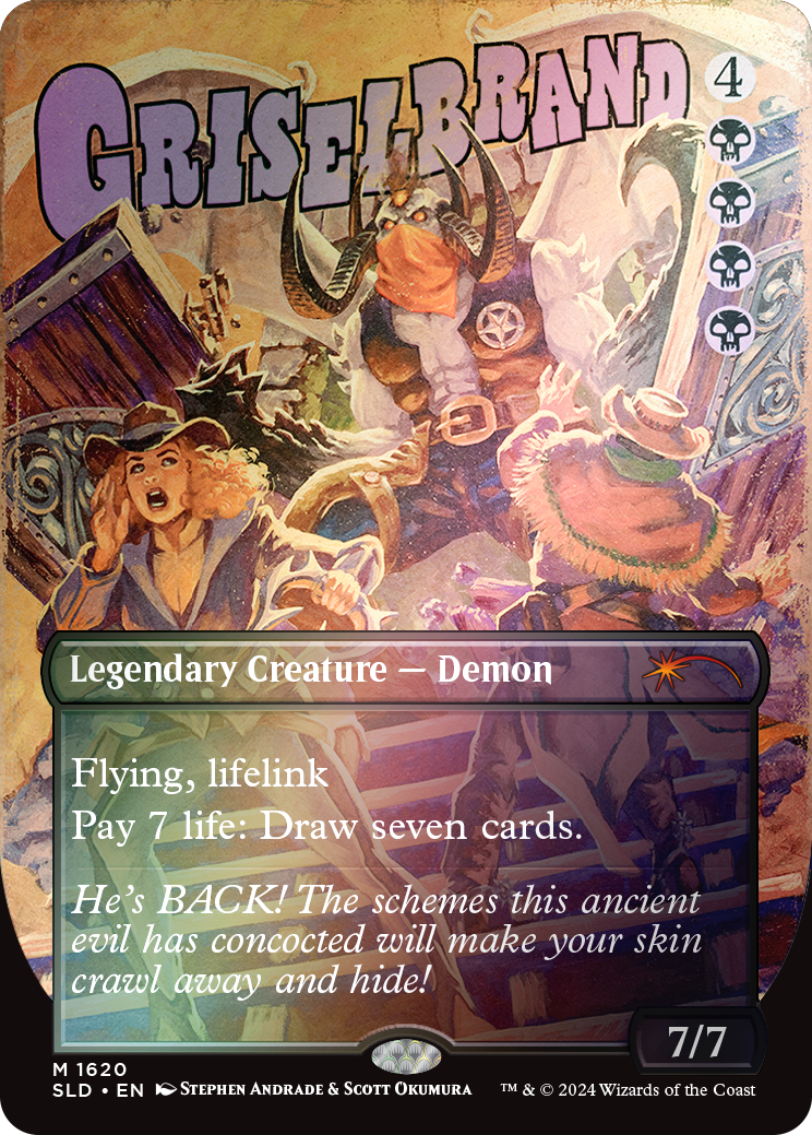 Griselbrand (1620) (Rainbow Foil) [Secret Lair Drop Series] | Good Games North