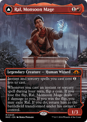 Ral, Monsoon Mage // Ral, Leyline Prodigy (Borderless) [Modern Horizons 3] | Good Games North