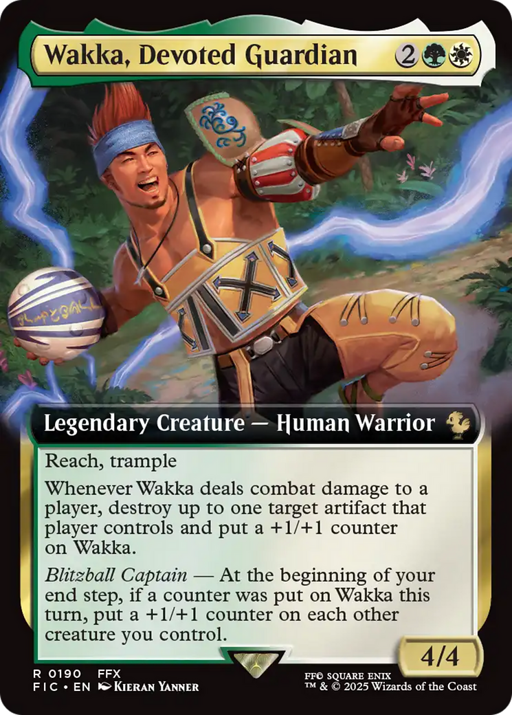 Wakka, Devoted Guardian (Extended Art) [FINAL FANTASY Commander] | Good Games North