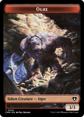 City's Blessing // Ogre Double-Sided Token [Commander Masters Tokens] | Good Games North