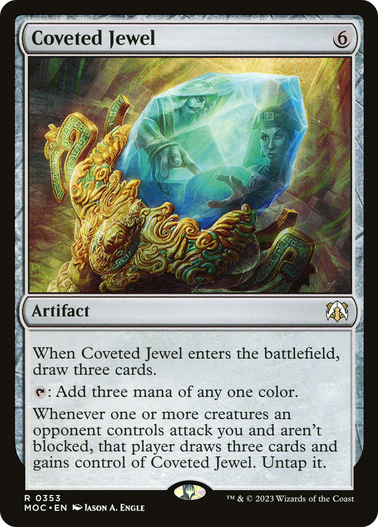 Coveted Jewel (Ripple Foil) [Modern Horizons 3 Commander] | Good Games North