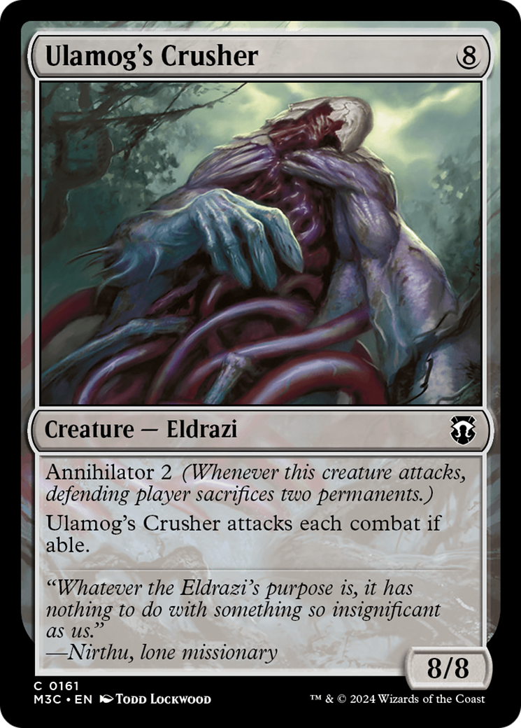 Ulamog's Crusher (Ripple Foil) [Modern Horizons 3 Commander] | Good Games North