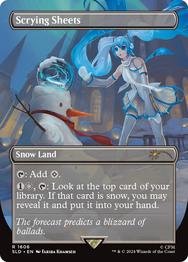 Scrying Sheets (Rainbow Foil) [Secret Lair Drop Series] | Good Games North