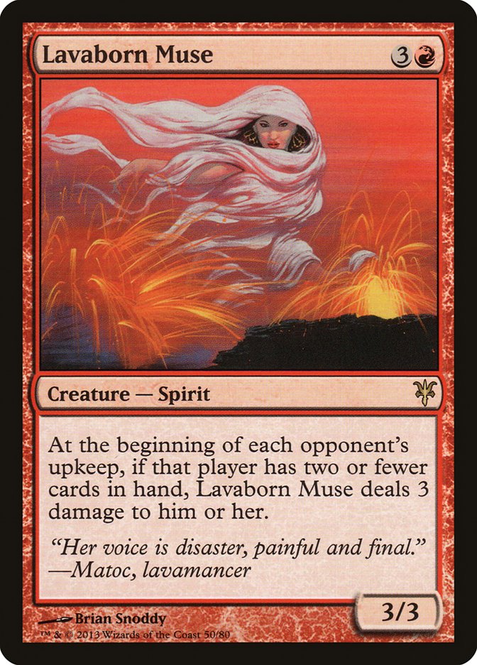 Lavaborn Muse [Duel Decks: Sorin vs. Tibalt] | Good Games North