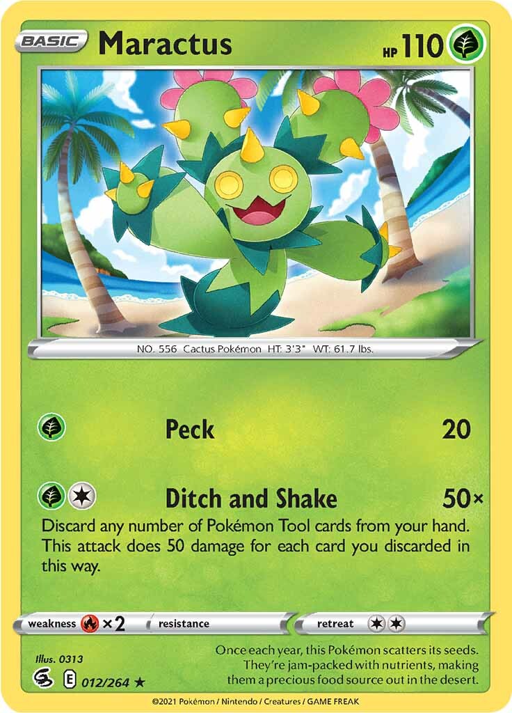 Maractus (012/264) [Sword & Shield: Fusion Strike] | Good Games North