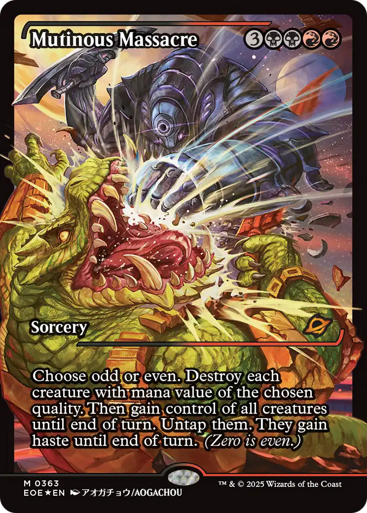 Mutinous Massacre (Showcase) [Edge of Eternities] | Good Games North