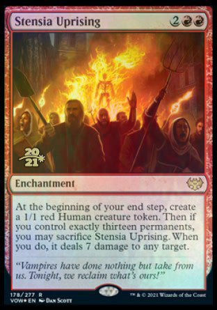 Stensia Uprising [Innistrad: Crimson Vow Prerelease Promos] | Good Games North