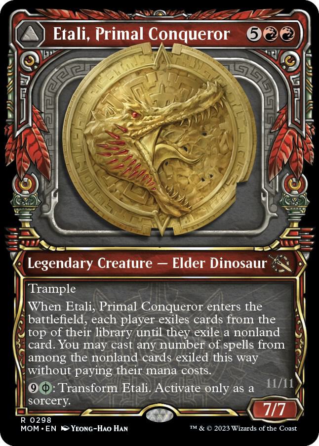 Etali, Primal Conqueror // Etali, Primal Sickness 298 (March of the Machine)  - Showcase | Good Games North