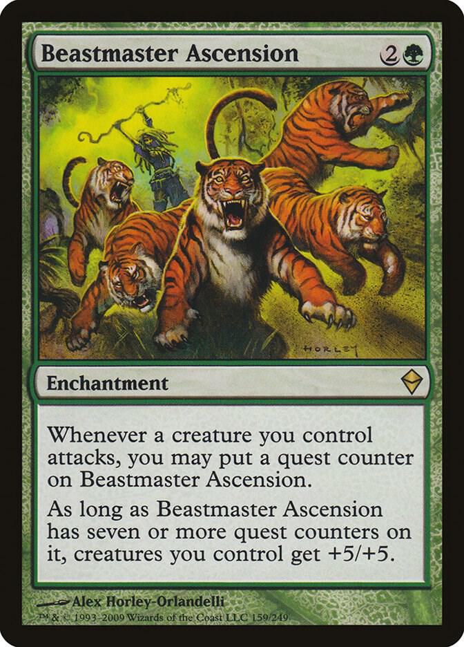 Beastmaster Ascension 159/249 (Zendikar)  | Good Games North