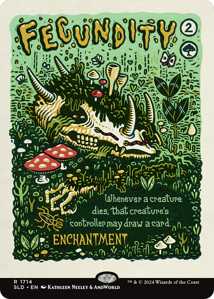 Fecundity (Rainbow Foil) [Secret Lair Drop Series] | Good Games North