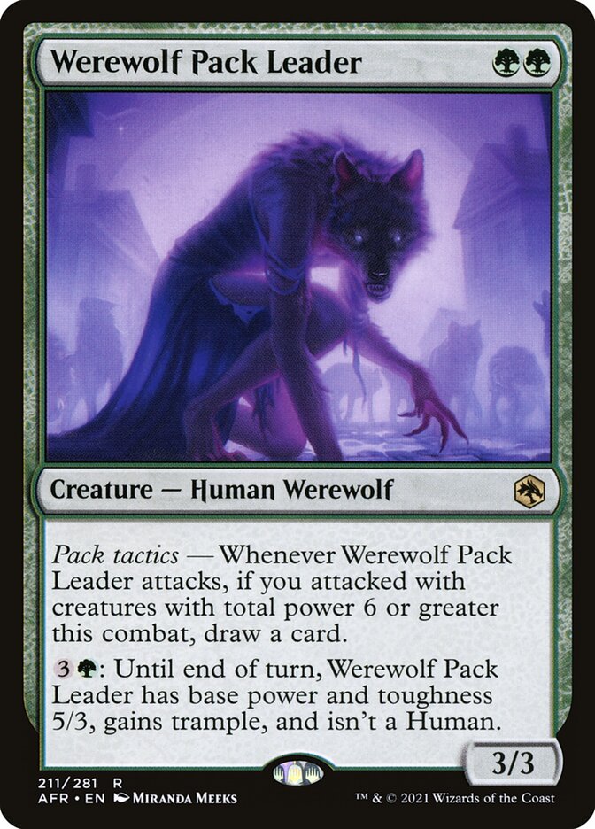 Werewolf Pack Leader (Adventures in the Forgotten Realms)  - Foil | Good Games North