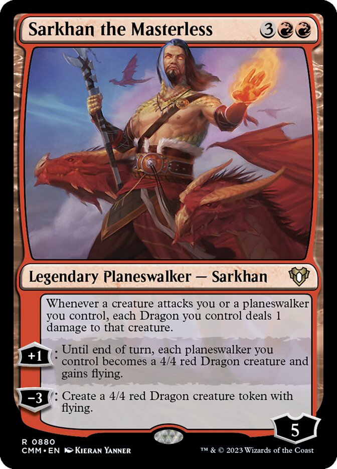 Sarkhan the Masterless (Commander Masters)  | Good Games North