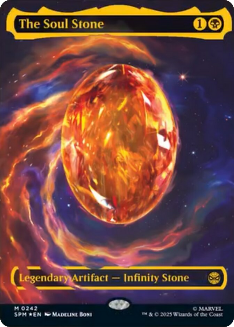 The Soul Stone (Cosmic Foil) [Marvel's Spider-Man] | Good Games North