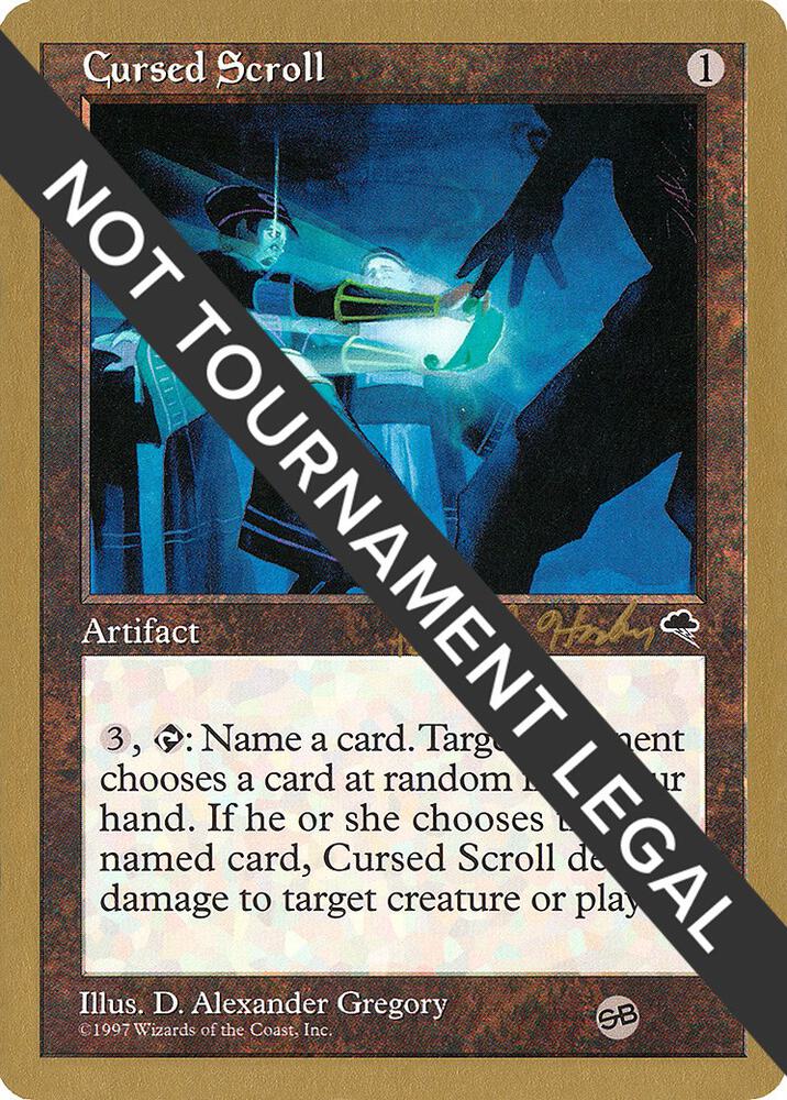 Cursed Scroll 1998 Brian Hacker TMP SB (World Championship Decks)  | Good Games North