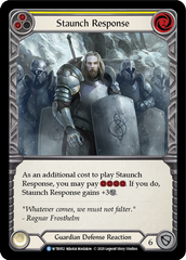 Staunch Response (Yellow) [U-WTR052] (Welcome to Rathe Unlimited)  Unlimited Normal | Good Games North